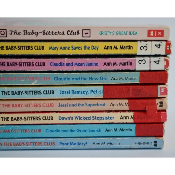 The Baby-Sitters Club Books Vintage Lot of 9 - Picture 2 of 10